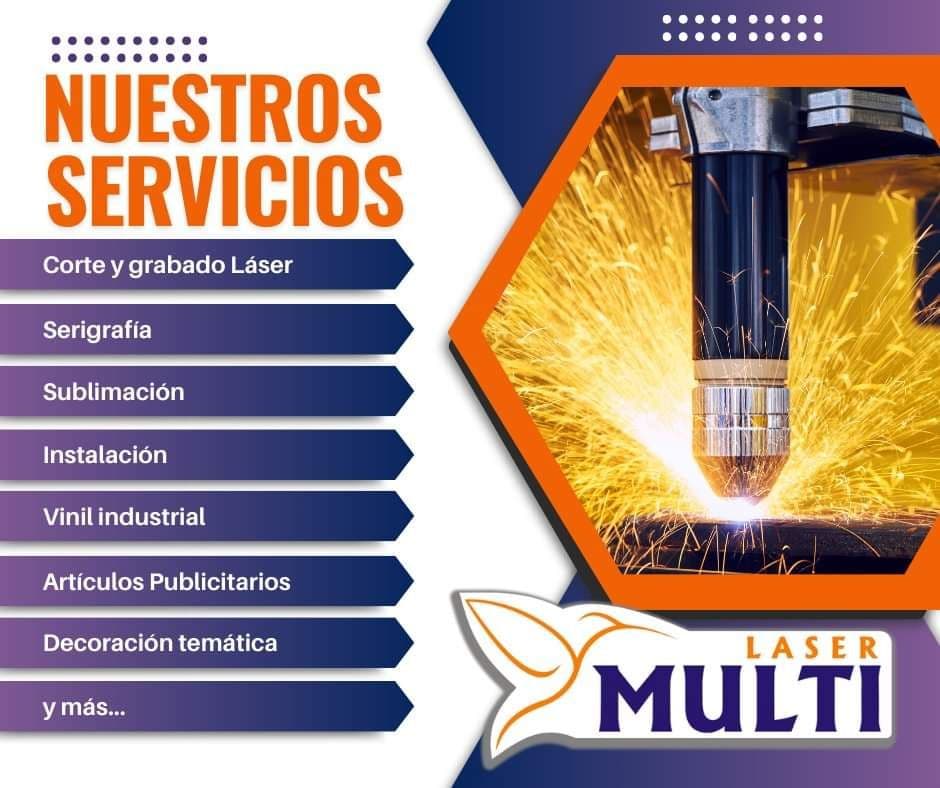 GRABADO LÁSER · SERIGRAFÍA · CNC